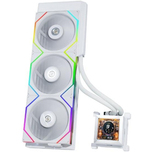 Lian Li HSLCD36SW system chłodzenia komputerów Obudowa komputera Chłodnica cieczy all-in-one 12 cm Biały-16707240