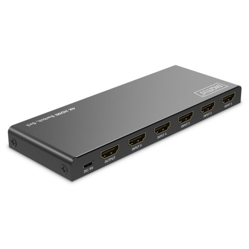 Digitus Przełącznik 4K HDMI, 5 x 1-16713435