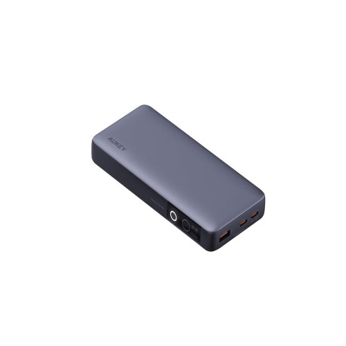 AUKEY POWERBANK 20000MAH, 2X USB-C PD 65W, USB-A 18W, SZARY