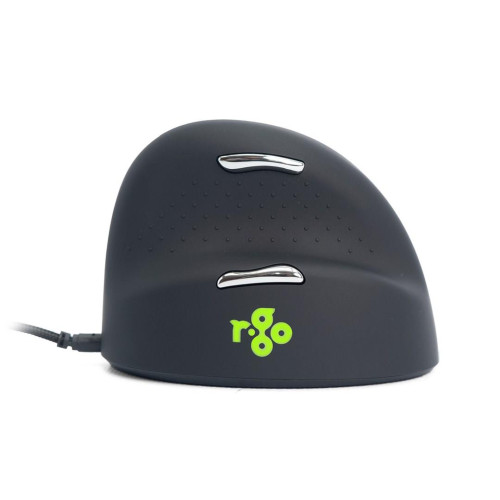 Ergonomiczna mysz dla praworęcznych R-Go Pele HE USB duża czarna/srebrna retail-16728327