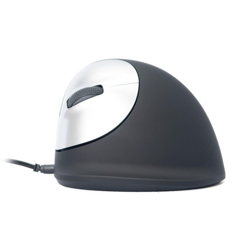 Ergonomiczna mysz R-Go HE leworęczna USB czarna/srebrna-16728362