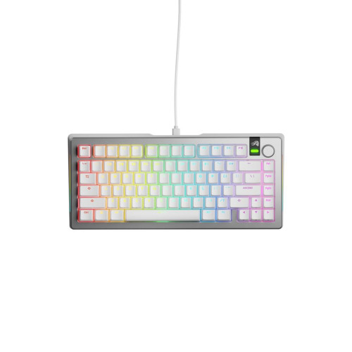 Glorious Gaming GMMK 3 PRO 75% Prebuilt klawiatura USB QWERTY US English Srebrny-16754042
