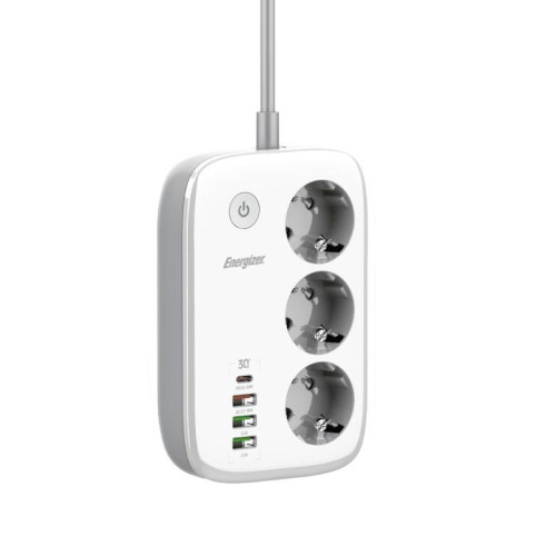 Listwa zasilająca Energizer z WiFi 3 gniazda EPB2500W02EU-16760601