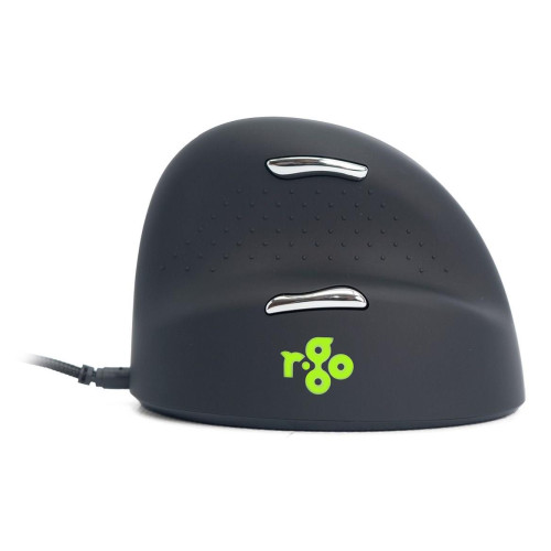 Ergonomiczna mysz dla praworęcznych R-Go Pele HE USB duża czarna/srebrna retail-16771411