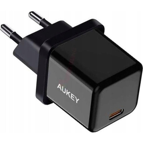 AUKEY ŁADOWARKA SIECIOWA PD 20W, MINI, CZARNA