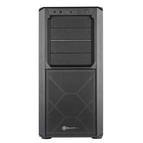 Obudowa SilverStone SST-SED1-B Seta D1 Midi-Tower - juodas-16809823