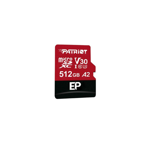 Patriot EP Pro A2 Micro SDXC 512GB 90/80 MB/s V30 U3 Class10-16811874