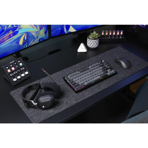 Bezprzewodowa klawiatura gamingowa Corsair Gaming K65 Plus 75% RGB, MLX RED - Czarny, Szary-16812265