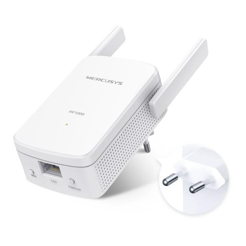 Mercusys AV1000 Gigabit Powerline Wi-Fi Kit MP510 KIT 1000 Mbit/s Ethernet LAN (RJ-45) ports 1 802.11n-16876917