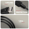 RVD-HI20C2 Adapter aktywny DisplayPort -> HDMI 1.4, 4K/60Hz, kabel 1,8m-16944864