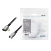 Kabel USB3.2 gen2 TypeC do USB-C/F, PD, 0.5m-16945037