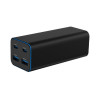 Ładowarka uniwersalna 100W GaN 2xUSB-A 2xUSB-C szybkie ładowanie czarna-16945260