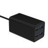 Ładowarka uniwersalna 65W GaN 2xUSB-A 2xUSB-C szybkie ładowanie czarna-16945266