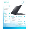 Laptop Dell Pro 14 PC14255/AMD Ryzen 5 220/8GB/512GB SSD/14.0 FHD+/Radeon 740M/FgrPr/FHD/IR Cam/Mic/WLAN + BT/Backlit Kb