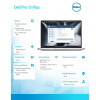 Laptop Dell Pro 13 Plus PB13255/Ryzen AI 5 PRO 340/32GB/1TB SSD Gen4/13.3 FHD+/Radeon 760M/FgrPr&SmtCd/FHD/IR Cam/Mic/WL
