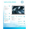 Laptop Dell Pro 16 Plus PB16255 W11P AMD Ryzen AI 5 PRO 340/16GB/512GB/16.0 FHD+/AMD Radeon840M/FPr&SmtCd/FHD/IRCam/Mic/