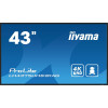 iiyama ProLite Płaski panel Digital Signage 108 cm (42.5") LCD Wi-Fi 500 cd/m2 4K Ultra HD Czarny Procesor wbudowany Android 11 24/7