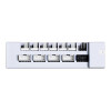 Lian Li EDGE HUB, 4x USB, 6x PWM - biały