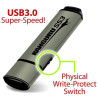 Pamięć USB Kanguru 64GB SS3 USB3.0 - 105 MB/s - Zaślepka - Aluminium-16981578