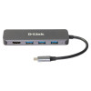 5-IN-1 USB-C HUB W HDMI/1XHDMI 3XUSB3.0 1XUSB-C PORT-16981915
