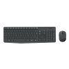 Logitech Klawiatura MK235 Wireless KBD+Mouse Grey CZ-16982094