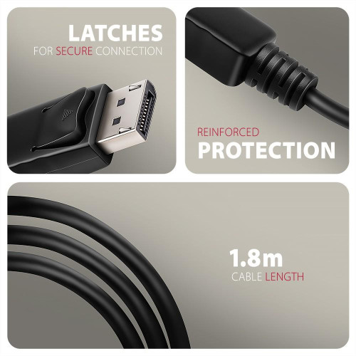 RVD-HI20C2 Adapter aktywny DisplayPort -> HDMI 1.4, 4K/60Hz, kabel 1,8m-16944864