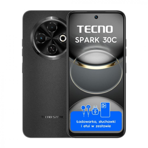 Smartfon Spark 30C 4/128 Orbit Black