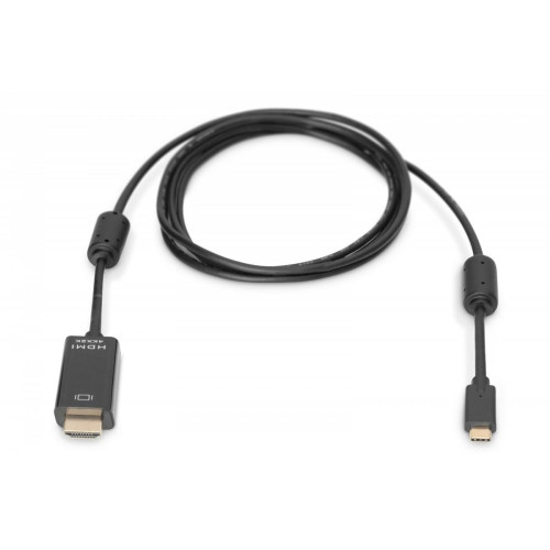 Kabel USB Type-C/HDMI M/M USB 3.1 Gen.2 SuperSpeed+ 4K/60Hz 18Gbps 2m czarny-16945668