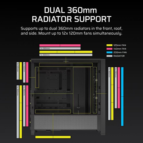 Obudowa FRAME 4000D RS Black Mid Tower ATX-16947218