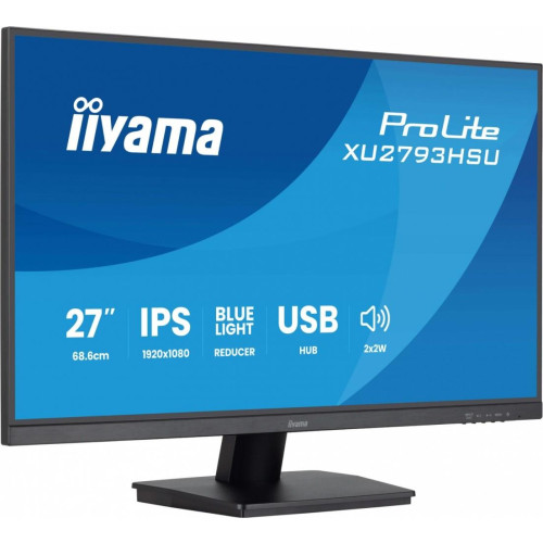 Monitor 27 cali XU2793HSU-B7 IPS.HDMI.DP.2x2W.1ms.100Hz.USBx2.300cd/m2.FlickerFree-16949969