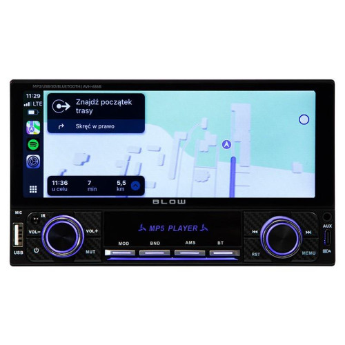 Radio samochodowe AVH-686B 2DIN 7 cali RDS MP3/USB/micro SD/BLUETOOTH-16950156