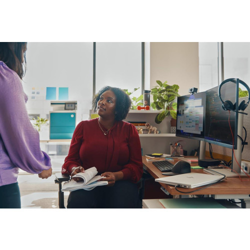 POLY Zestaw słuchawkowy Blackwire 3320 Stereo USB-C z certyfikatem Microsoft Teams + przejściówka USB-C/A-16957627