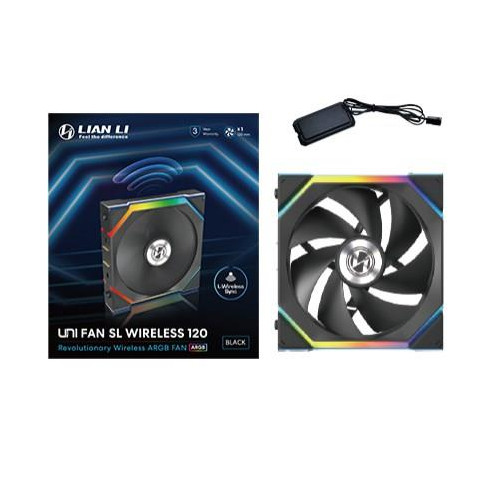 Lian Li UNI FAN SL Wireless ARGB PWM black