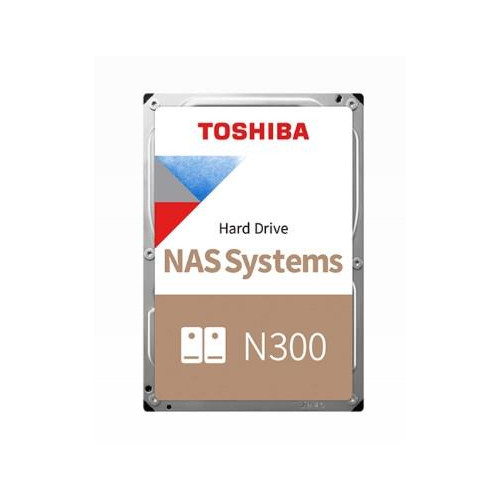Dysk twardy Toshiba Bulk N300 NAS 10TB 512MB - Hdd - Serial ATA