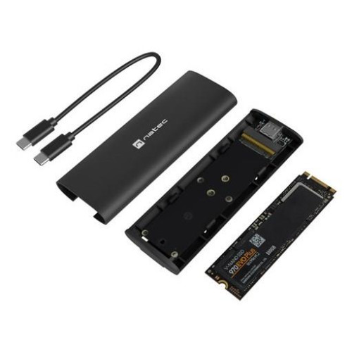 OBUDOWA SSD ZEWNĘTRZNA NATEC RHINO M.2 NVME LITE USB-C 3.1 GEN 2 ALUMINIUM-16960765