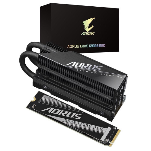Dysk SSD Gigabyte AORUS 12000 1TB M.2 NVMe Gen5 z radiatorem 11700/9500 MB/s-16961018