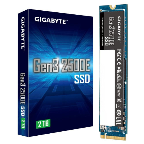 Dysk SSD 2 TB M.2 NVMe Gigabyte 2500E Gen3 2400/2000 MB/s-16961050