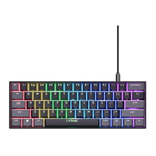 Klawiatura gamingowa TRUST GXT867 Acira Black-16962389