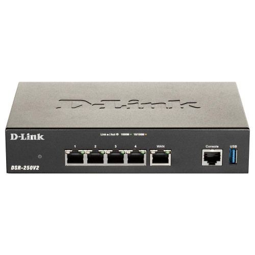 Router bezpieczeństwa VPN D-Link DSR-250V2