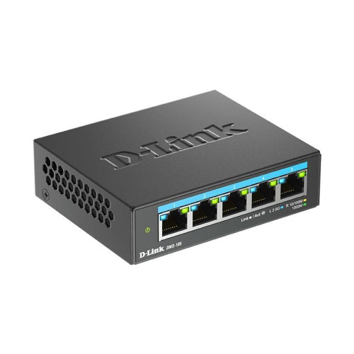 5-portowy wielogigabitowy przełącznik biurkowy D-Link 2,5G - niezarządzalny - L2 - 2.5G Ethernet (100/1000/2500)-1696