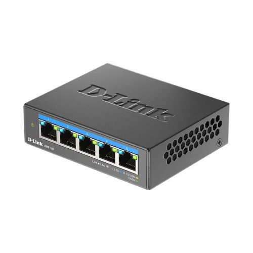 5-portowy wielogigabitowy przełącznik biurkowy D-Link 2,5G - niezarządzalny - L2 - 2.5G Ethernet (100/1000/2500)-1696