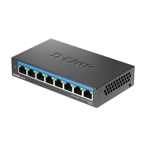 8-portowy wielogigabitowy przełącznik biurkowy D-Link 2.5G - niezarządzany - L2 - 2.5G Ethernet (100/1000/2500)-16965