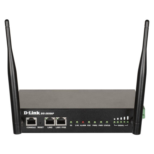 D-Link DIS-2650AP - 2,4 GHz, 5 GHz, 1200 Mbit/s, 64-bit WEP, 128-bit WEP, SSID, SSL/TLS, WPA, WPA2, 10,100,1000 Mbit/s-1