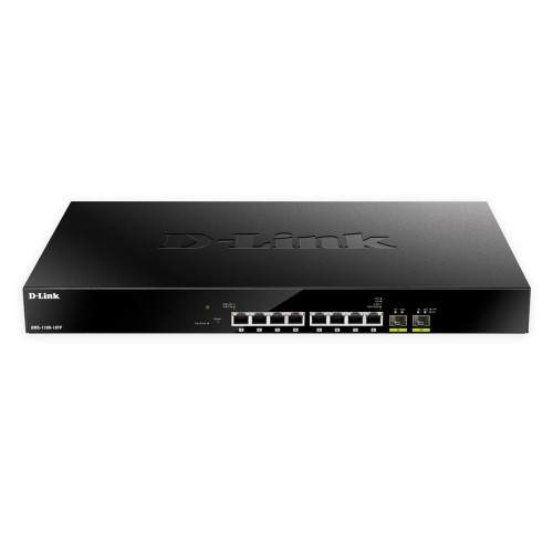 Przełącznik sieciowy D-Link DMS-1100-10TP - Zarządzany - L2 - 2.5G Ethernet (100/1000/2500) - Power over Ethernet (Po