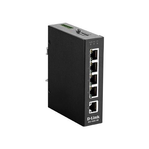 Przełącznik D-Link DIS-100G-5W - Niezarządzany - L2 - Gigabit Ethernet (10/100/1000) - Pełny dupleks - Możliwość montażu na ścianie