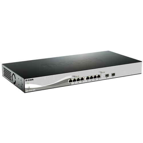 D-Link DXS-1210-10TS Zarządzany L2/L3 10G Ethernet (100/1000/10000) 1U Czarny, Srebrny