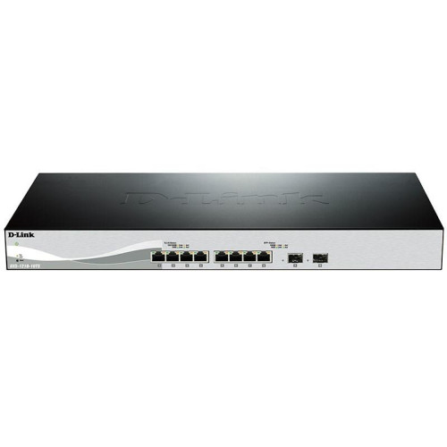 D-Link DXS-1210-10TS Zarządzany L2/L3 10G Ethernet (100/1000/10000) 1U Czarny, Srebrny-16965855
