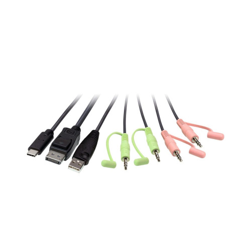 ATEN PRZEŁĄCZNIK KVM CS52DP-AT 2-PORTOWY HYBRYDOWY USB-C / DISPLAYPORT-16968252