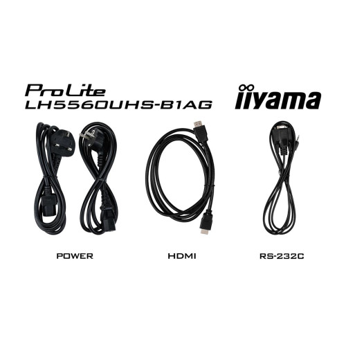 iiyama LH5560UHS-B1AG signage display Cyfrowa tablica A 139,7 cm (55