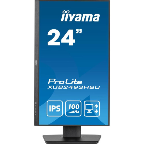 Monitor LED Iiyama ProLite XUB2493HSU-B7 - 24 - Płaski ekran - 60,5 cm-16971778